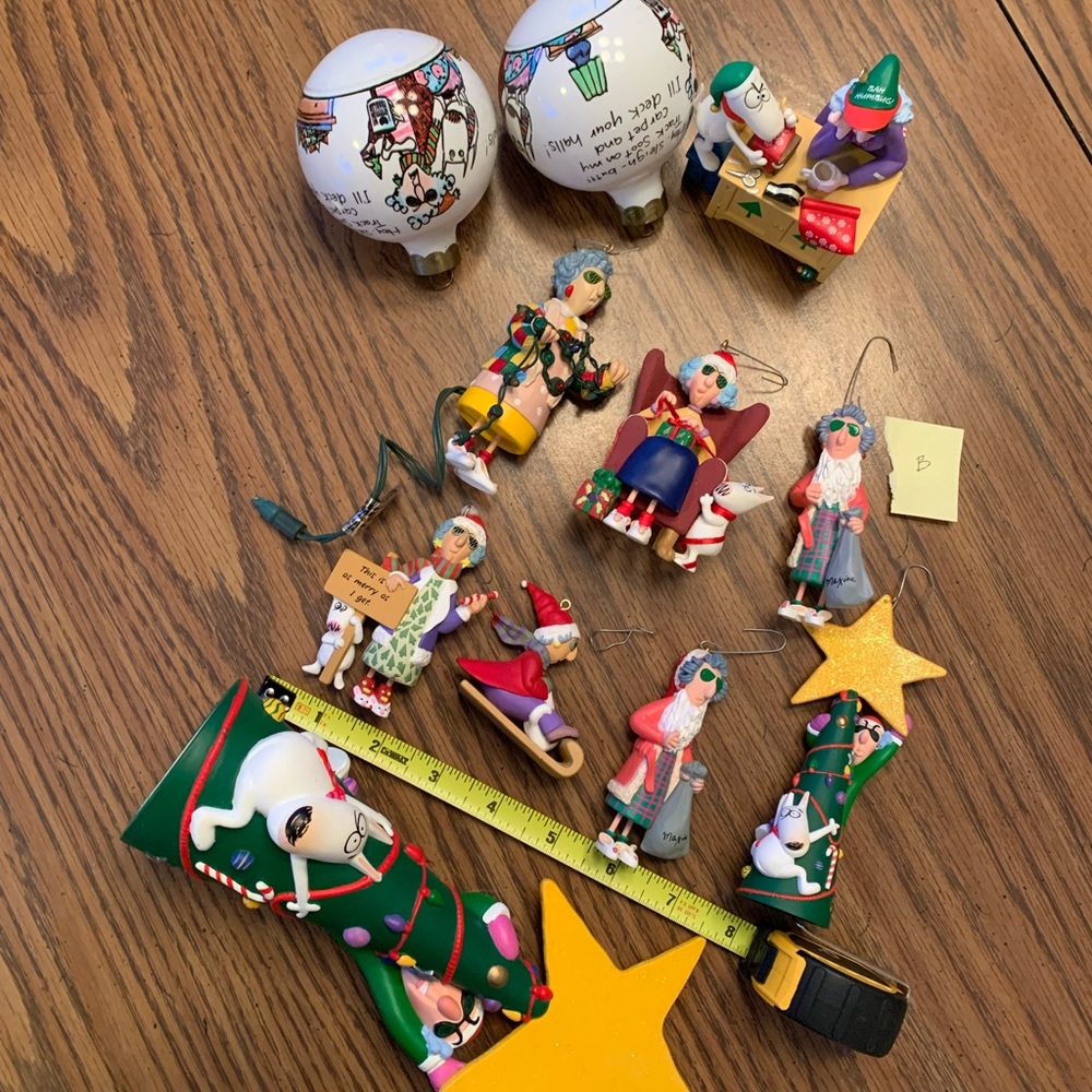 Ornament bundle Maxine hallmark humorous talking !
